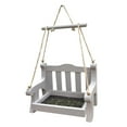 thumbnail image 2 of 9.44x5.51x6.69 inch Outdoor Wooden Bird Feeder with Automatic Hanging for Garden and Balcony, 2 of 3