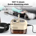 thumbnail image 2 of Handheld Steam Cleaner 1500W, 4.5Bar High Pressure Steamer for Home and Car, 6-Level Adjustable Steam Cleaning Machine with Touch Screen, 1200ml Water Tank and Multiple Accessories (Beige), 2 of 16