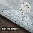 thumbnail image 4 of SHCKE Indoor Fluffy Area Rugs Ultra Soft Area Rug for Bedroom Home Decor Carpet Bedside Area Rug Non-Slip Rugs Washable Fuzzy Rugs Grey 6.56x10Ft, 4 of 6