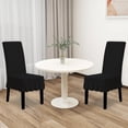 thumbnail image 2 of Wehilion Dining Chair Covers Stretch Parsons Chair Slipcover with Skirt Chair Covers for Dining Room Restaurant Banquet, 2 of 7