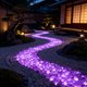 thumbnail image 5 of 2cm Droplet Shaped Luminous Garden Road Colored, 5 of 5
