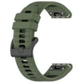 thumbnail image 2 of KOMI is suitable for Garmin fenix7X pro silicone strap Garmin Epix Pro two-color strap wrist,26mm quick-break horizontal stripe two-color,26mm strap with tool knife 40g, 2 of 5