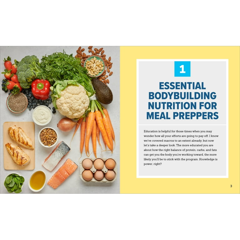 Bodybuilding Meal Prep Cookbook: Macro-Friendly, Power Workout