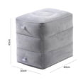 thumbnail image 6 of sunsanly Inflatable Airplane Foot Rest Height Adjustable Wear Resistant Super Soft Travel Foot Rest Airplane Chair Extender, 6 of 8