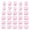 Pink, variant on WEEEANT 1-30 Numbered Pencil Topper Protectors, Purple Silicone Pencil Caps for Office and Students, 30 Pieces per Pack, Stationery Organization System