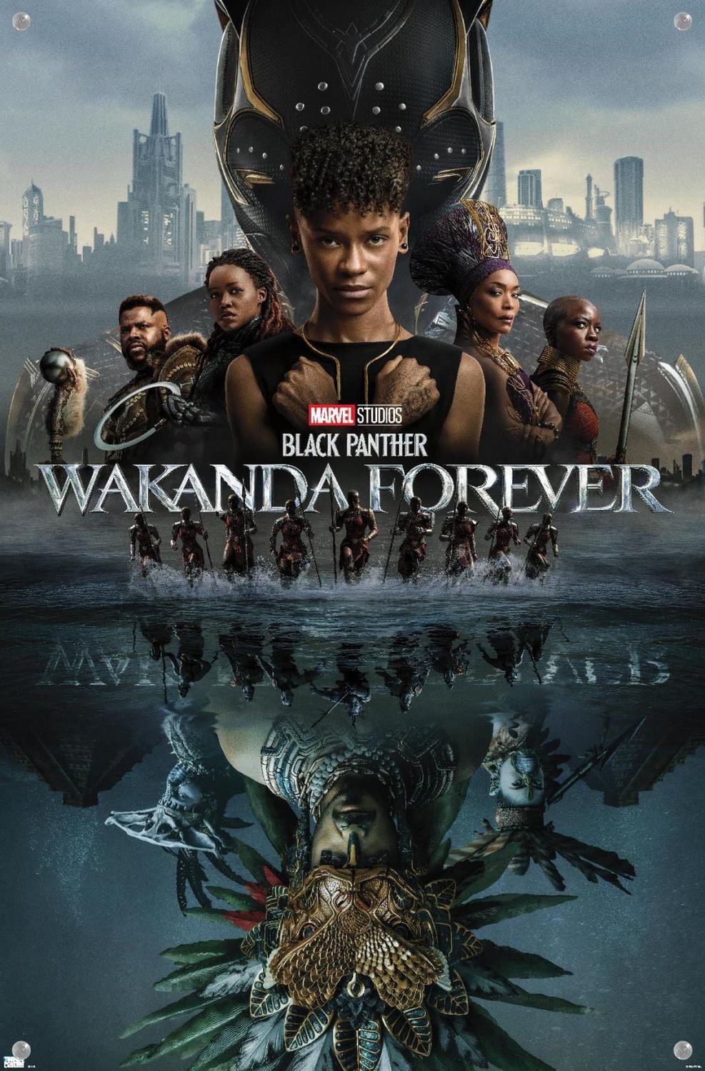 Marvel Black Panther: Wakanda Forever - One Sheet Wall Poster, 22.375" x 34"