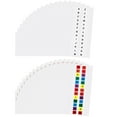 thumbnail image 5 of FRCOLOR reading tabs 20 Sheets of Colored Alphabet Tabs Small Sticky Tabs Notepad Page Markers Alphabet File Guides Tabs,6.65"X2.68"X0.04", 5 of 5