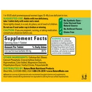 Nature Made Iron 65 mg (325 mg Ferrous Sulfate) Tablets, Dietary Supplement, 190 Count