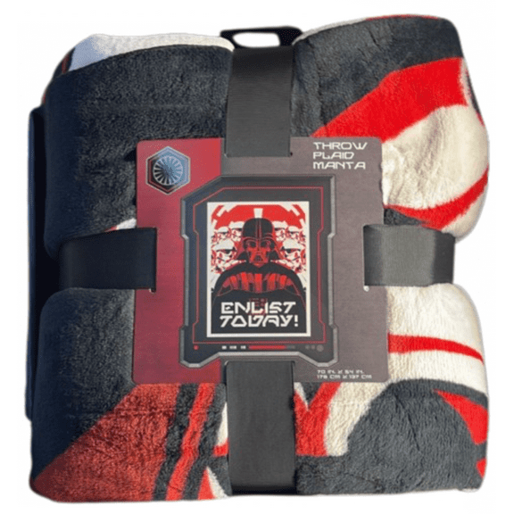Disney Parks Star Wars First Order Enlist Today! Throw Blanket New With Tag