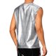 thumbnail image 3 of Chaleco metálico INSPIRE CHIC para hombres, sin mangas, patrón de cocodrilo brillante, top de tanque L plateado, 3 of 4