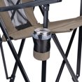 thumbnail image 6 of GCI Outdoor Eazy Chair Folding Quad Camping Chair with Carry Bag, Aged Fatigue, 6 of 7