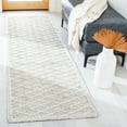 thumbnail image 2 of SAFAVIEH Trace Giselle Geometric Runner Rug, Ivory/Black, 2'3" x 8', 2 of 7