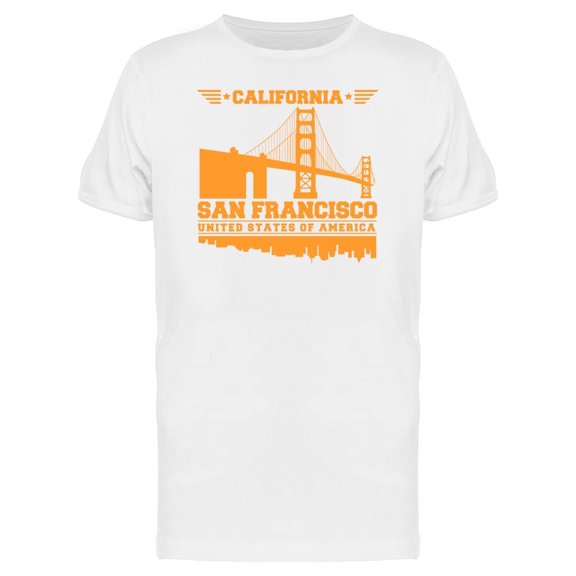 San Francisco City Skyline Tee Men's -Image by Shutterstock
