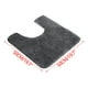 thumbnail image 5 of Felpuda de baño | Alfombra antideslizante de microfibra engrosada | Fondo de goma TPR de secado rápido absorbente de agua | Forma geométrica | Lavable | 50x50cm | 1-Pack, 5 of 5