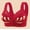 Red, variant on Fewfanhot Womens Wireless Bra Front Closure No Underwire Breathable Soft Supportive Seamless Adjustable Straps for Daily Wear