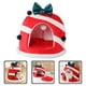thumbnail image 5 of ColoMX Cama navideña para mascotas, cama cálida para gatos, cama navideña para gatitos, escondite para mascotas pequeñas, cama para perros pequeños, 5 of 8