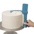 thumbnail image 2 of 2-Pack Adjustable Cake Edge Scraper & Fondant Smoother - DIY Baking Tool for Decorating Cream, Chocolate, and Clay, 2 of 5
