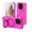 Rose, variant on Dteck Compatible with iPhone 16 Pro Max Case with Screen Protector, Rugged Magnetic Case with Ring Stand Compatible with MagSafe, Heavy-Duty Military Grade Shockproof Phone Kids Cover 6.9 inch,Black