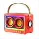 thumbnail image 4 of Altavoz Bluetooth Sonido Portátil Altavoz Música Radio Inalámbrica FM Mini Altavoces Duales Bluetooth Audio Rojo, 4 of 5
