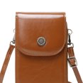 thumbnail image 2 of Bolsa De Hombro PU Crossbody Bag Durable Women Phone Wallet Bag para el ocio diario (marrón) Sywqhk Para Estrenar, 2 of 8