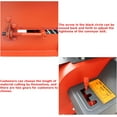 thumbnail image 5 of Straw Breaker Hay Cutter Feed Pulverizer Grass Chaff Crusher with Belt Conveyor Hopper 6 Blades 220V Output 500-1000KG/H, 5 of 9