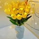 thumbnail image 3 of 10pcs Flash Led Light Tulips - Realistic Artificial Flowers For Home Garden Decor, Wedding Gift, 3 of 4
