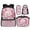 Bubble Tea Axolotl, variant on Yspwyqan Boys Backpack Lunchbox Set, Sleeping Capybara on Mushroom Backpack Set for School with Pencil Case, 17" Casual Fashion Bookbag with Double Zip for Middle School