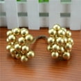 thumbnail image 1 of Ramo de flores de cereza roja Artificial, Mini bayas falsas de doble cabeza, Perla de 20 piezas/40 cabezas, estambre decorativo de Navidad, 1 of 4
