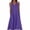 Purple, variant on Summer Dresses for Women Halter Linen Midi Dress with Pockets Casual Sundress for Vacation Beach