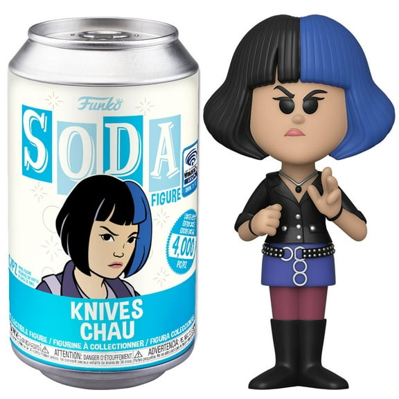 Funko Vinyl Soda Knives Chau (Scott Pilgrim) Wondercon (Official Sticker) Exclusive