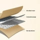 thumbnail image 4 of Cojín para Asiento de Coche Transpirable y Ventilado, Universal para Todas Las Estaciones., 4 of 6