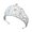 fancy silver, variant on Romantics Wedding Hair Crowns Headband Princess Headpiece Accessories for Weddings And Pageants