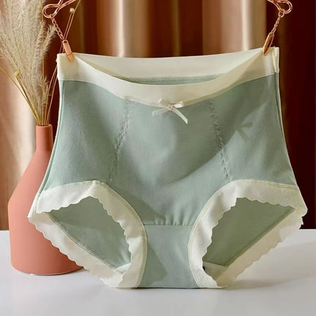 Womens Briefs Underwear Cotton Plus Size Clothes Fall Winter Fashion 2025 Gifts Essentials Women s Clothing Ladies Comfortable Abdominal Panties Hight Waiste Clearance