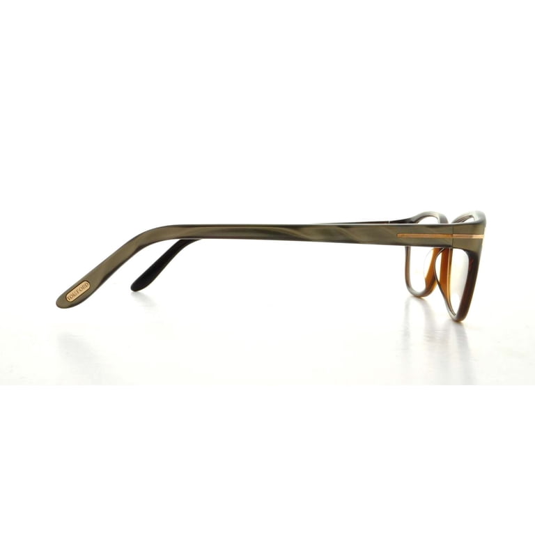 Tom Ford TF5142 050 Eyeglasses Glasses FRAMES Olive Brown Full Rim 51-15-135 Tom Ford Eyeglasses TF 5142 050 Olive Brown Gradient Frame  main image 4