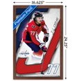 thumbnail image 3 of NHL Washington Capitals - T. J. Oshie 18 Wall Poster, 14.725" x 22.375", Framed, 3 of 6