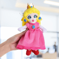 thumbnail image 4 of Super Maro Peluches, Peluche Princesse Pêche 10 Pouces, Rose, 4 of 7