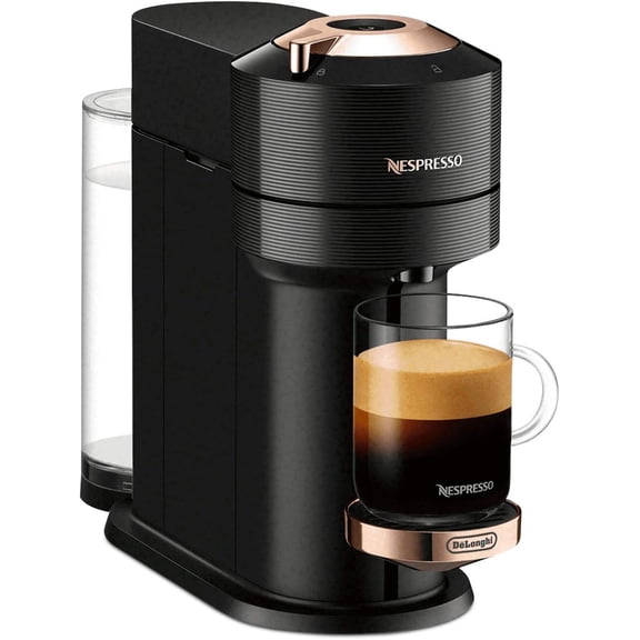 Vertuo Next Coffee & Espresso Machine, Single Serve, Black with Rose