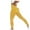 Yellow, variant on HAiming Women's Sport Yoga Pants High Waisted Seamless Butt Lifting Leggings Casual Workout Athletic Running Trousers