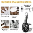 thumbnail image 7 of Aovky Measuring Cups and Spoons Set of 10, 5 Stainless Steel Cups and 5 Spoons for Kitchen Cooking Baking, 7 of 7