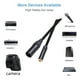 thumbnail image 3 of Adaptador TRS de 3,5 mm hembra a XLR macho de 3 pines para cable convertidor de cañón (0,3 m) WDOplteas  Para estrenar, 3 of 9
