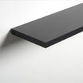 thumbnail image 3 of Delta Cycle Slim Floating Wall Shelves, Set of 2, 36’ x 8’ x 1’, Black, 3 of 6