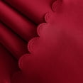 thumbnail image 6 of Round Tablecloth, Waterproof & Stain Resistant Table Cloth Wrinkle Free Fabric Washable Polyester Table Cover for Spring/Party/Outdoor(70.9Inch,Wine), 6 of 8