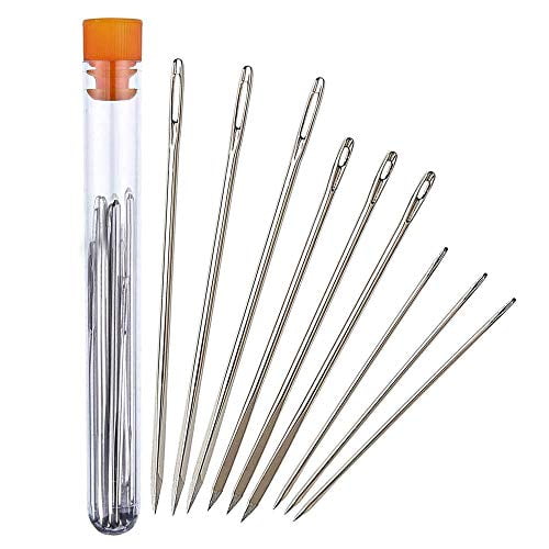 WUTA 25 John James Saddlers Harness Needles Round Pointed Needle