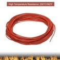 thumbnail image 6 of Silicone Wire 26AWG 26 Gauge Flexible Tinned Copper Standard High-Temperature Hookup Wire Red 75m/246ft, 6 of 6