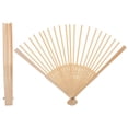thumbnail image 1 of 2 abanicos plegables de madera con marco, ideales para bodas, baby showers, fiestas de cumpleaños y proyectos de manualidades., 1 of 7