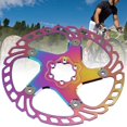 thumbnail image 1 of Herwey Bike Disc Brake Rotors 6 Nails Cycling Accessory for Mountain Bicycle Plating Color, 1 of 8