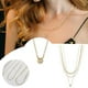 thumbnail image 2 of 3 collares de cristal dorado con forma geométrica y pedrería para mujer, collar con colgante, collar maternal para mi hija, 2 of 6