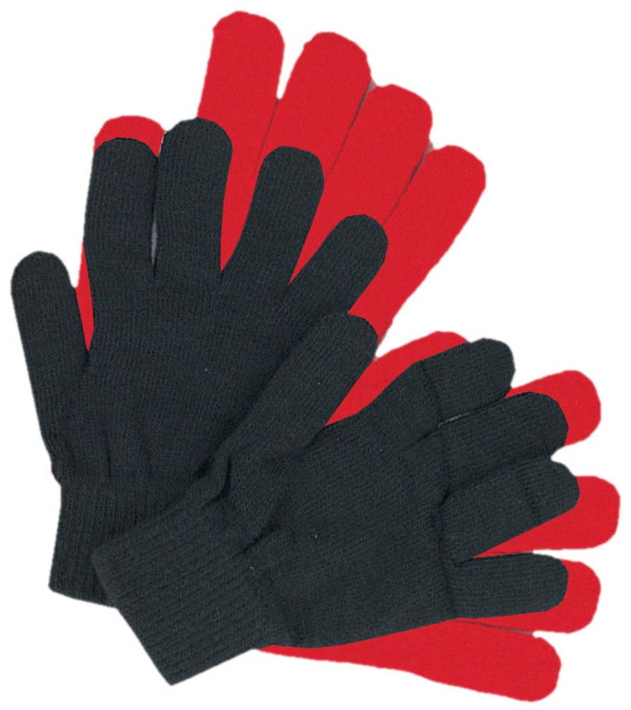 Stretchable "Magic" Gloves, Acrylic/Spandex Blend, Fits Small To Extra