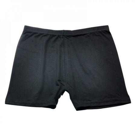 

[Big Save!]Soft Elastic Model Briefs Women Girl Breathable Under Short Pants Legging Seamless Safety Shorts Black
