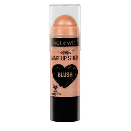 Megaglo Makeup Stick - Blush - 802A Hustle & Glow - .21 Oz, Velvety, cream-to-powder formula By Wet n Wild From (Best Cream Blush Stick)